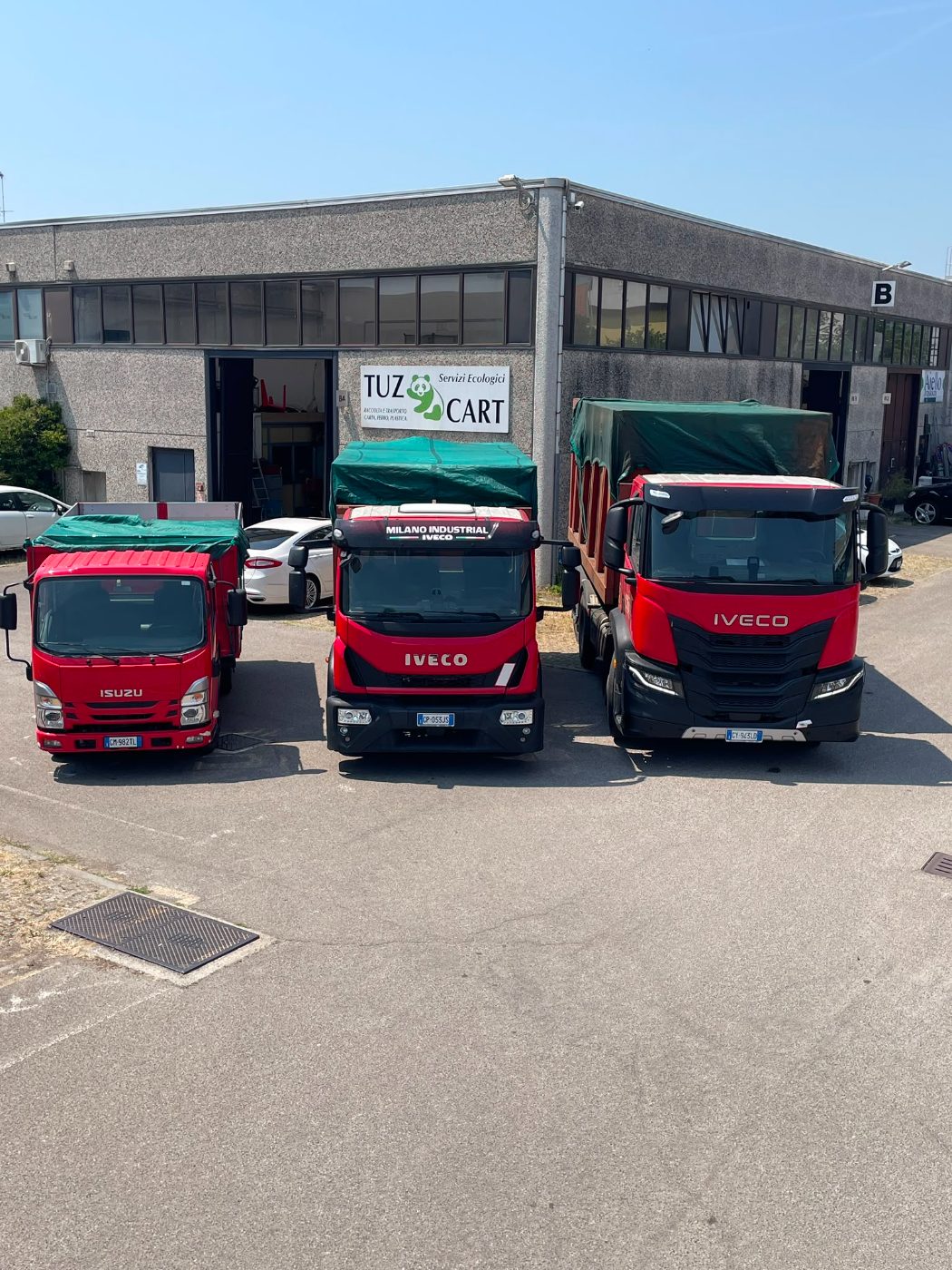 Camion e scarrabili Tuz Cart — Tuz Cart